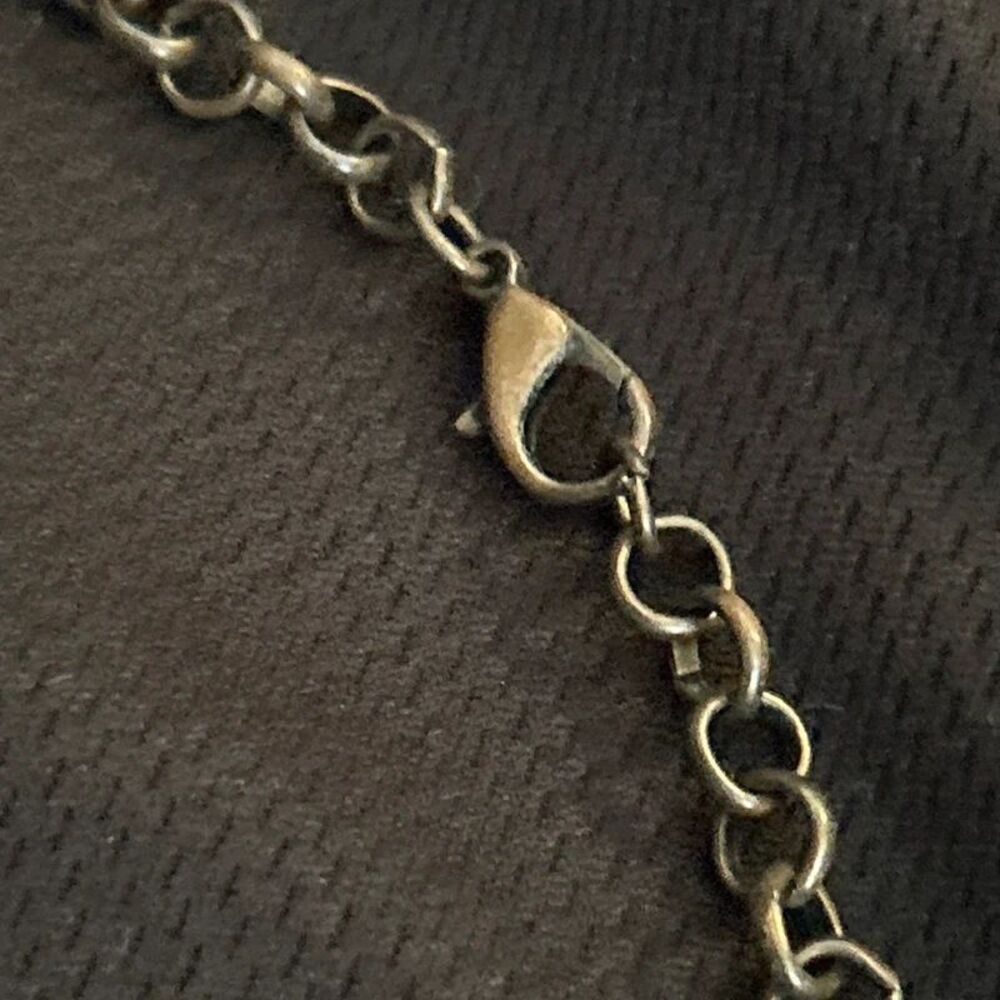 Vintage Style Crystal Rhinestone Statement Necklace - Picture 2 of 2